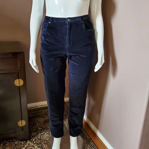 JONES NY Sport blue wide wale cord jeans 16
